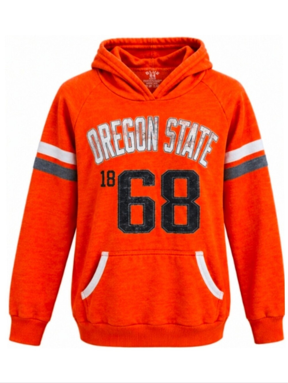 Blue 84 Orange Oregon State Graphic Women's L Hoodie